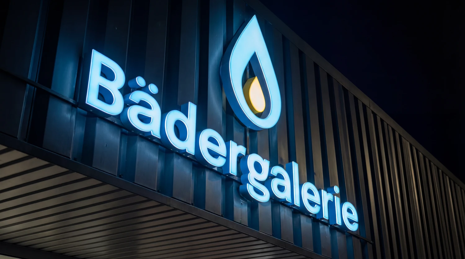 Rückleuchter Buchstaben